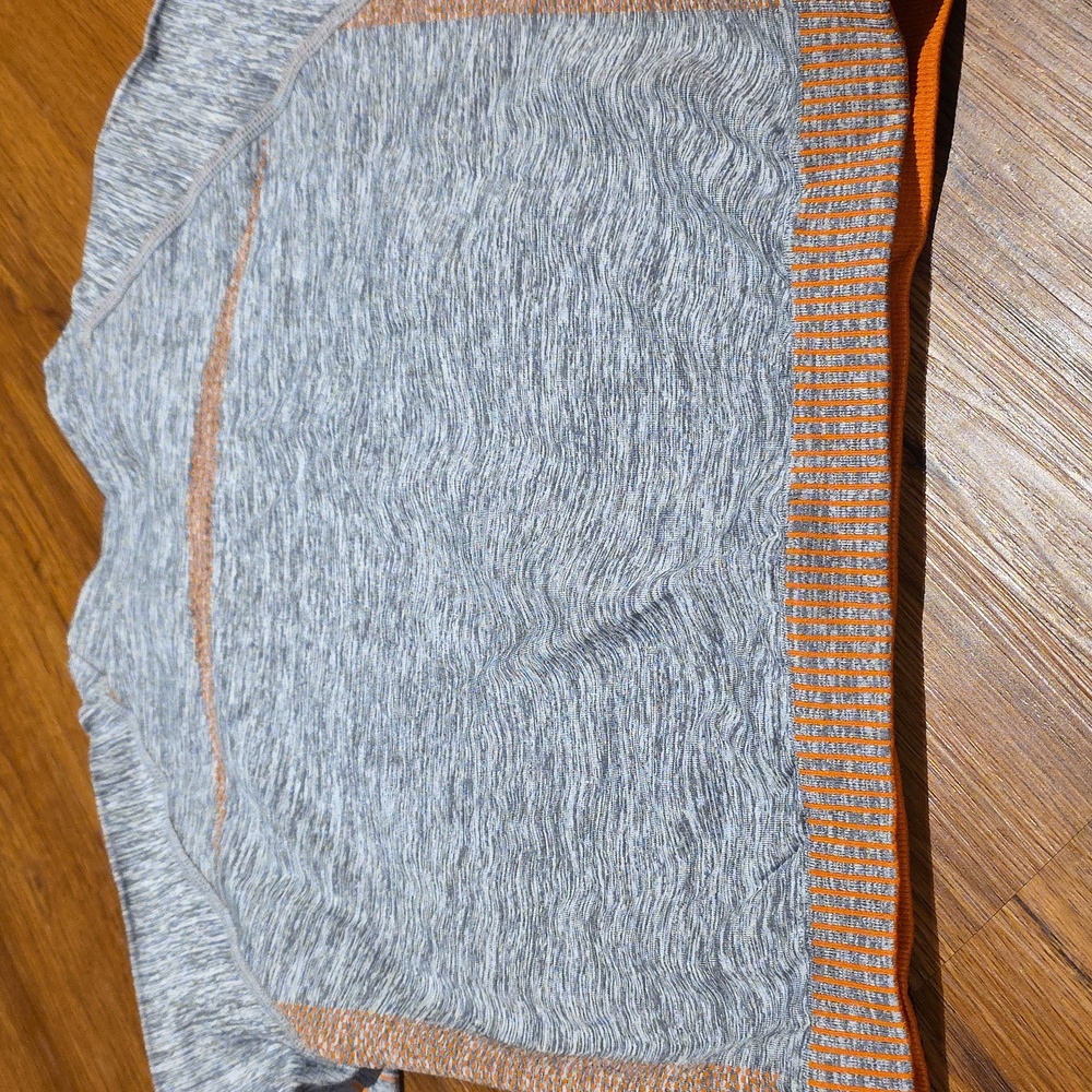 Gray and Orange Activewear Set - Picture 3 of 5